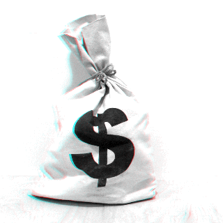 saco de dinheiro representando uma renda extra
