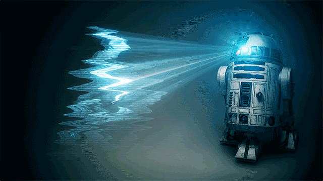 Star Wars tecnología holograma 
