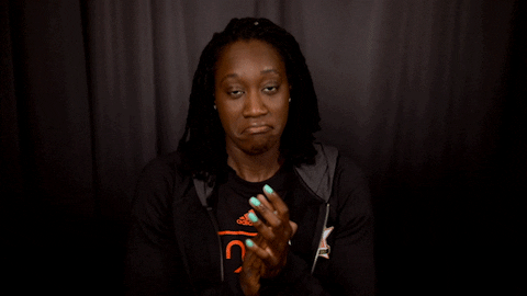 Tina Charles Clapping GIF by WNBA