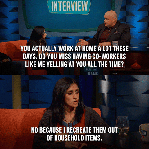 Working From Home Talk Show The Game Show GIF by truTV