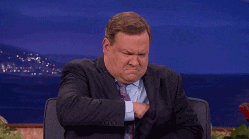 Andy Richter Drinking GIF by Team Coco