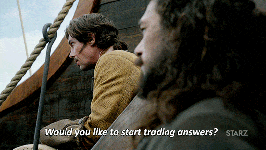 Season 4 Starz GIF by Black Sails