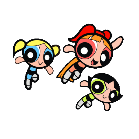 Powerpuff Girls Power Sticker for iOS & Android | GIPHY