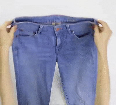 Jeans Bag in funny gifs