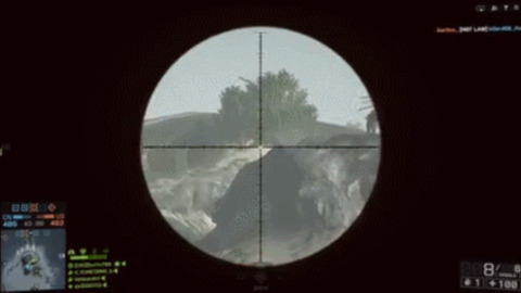 Trolling sniper in game
