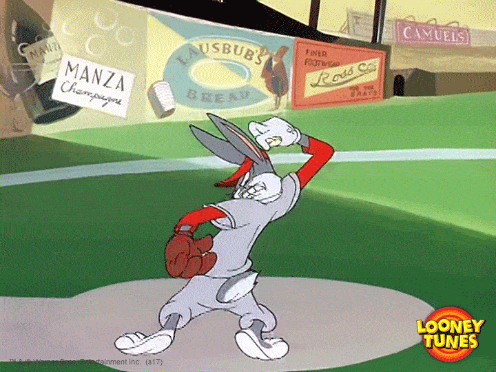 Bugs Bunny Baseball Gif By Looney Tunes Find Share On vrogue.co