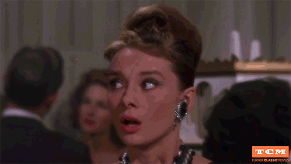Audrey Hepburn GIF by Turner Classic Movies - Find & Share on GIPHY