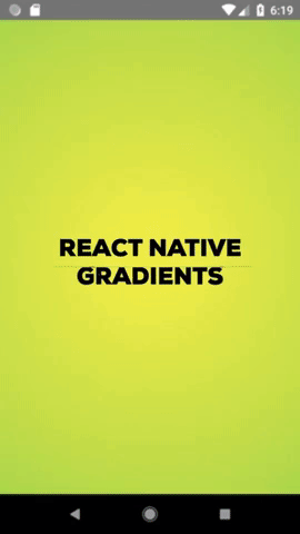 React Native Gradients Demo 2