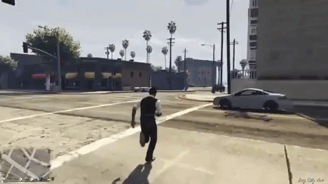 Just A GTA Accident in gaming gifs