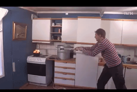 How Men Cook in funny gifs