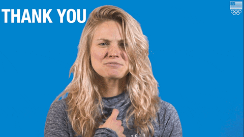 Thank You Thank You Thank You GIF by Team USA - Find & Share on GIPHY