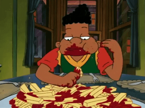 French Fries Eating GIF by Hey Arnold - Find & Share on GIPHY