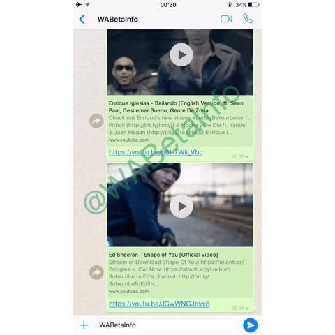 WhatsApp’s New Feature Lets iPhone Users Watch YouTube Videos in-app