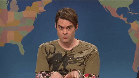 Staring Bill Hader GIF by Saturday Night Live - Find & Share on GIPHY