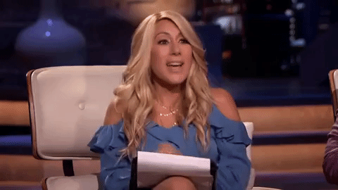 Shark Tank Lori GIF by ABC Network - Find & Share on GIPHY