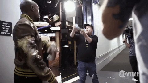 James Corden Boxing GIF by SHOWTIME Sports