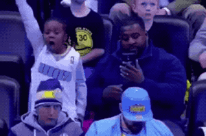 Dad Backs Up His Son in funny gifs