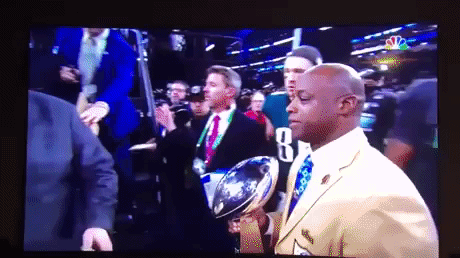 Kevin Hart Stopped At Superbowl in sports gifs