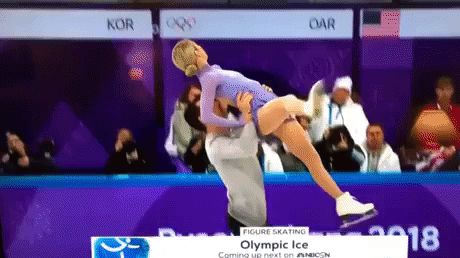 Ice Skaing In Winter Olympics 2018 in sports gifs
