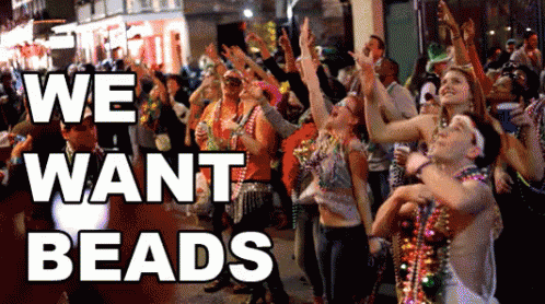 Mardi Gras Beads GIF - Find & Share on GIPHY