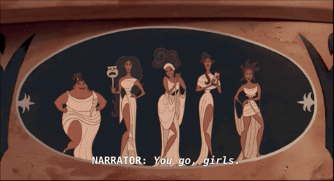 The Muses Disney GIF by Dawnie Marie