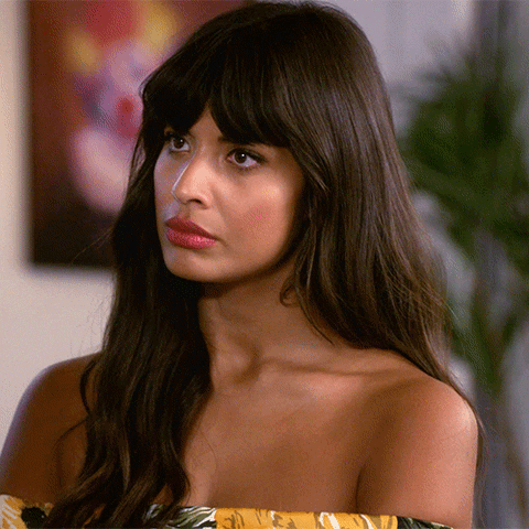 Jameela Jamil What GIF by The Good Place - Find & Share on GIPHY