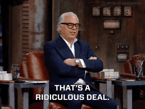 Shark Tank Deal GIF by CBC - Find & Share on GIPHY