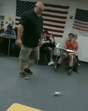 This Teacher Is Savage in funny gifs