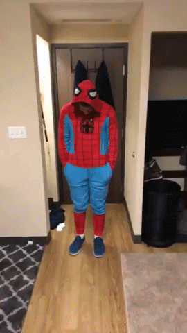 Amazing Spiderman Skills in funny gifs