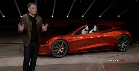 Elon Musk Tesla GIF by Product Hunt - Find & Share on GIPHY