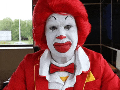 Ronald Mcdonald Wtf GIF by McDonald's CZ/SK - Find & Share on GIPHY