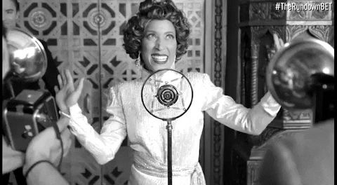 Happy Black And White GIF by The Rundown with Robin Thede