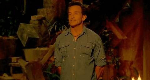 Jeff Probst Good Luck GIF by CBS - Find &amp; Share on GIPHY