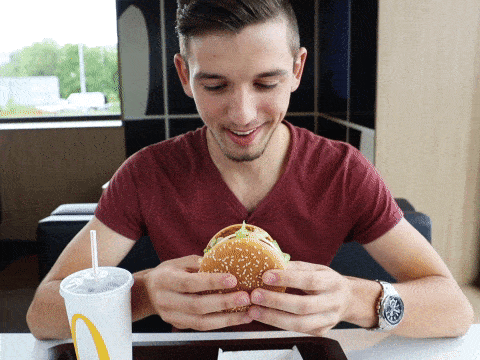 Happy Burger GIF by McDonald's CZ/SK - Find & Share on GIPHY