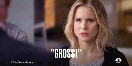 kristen bell get your mind out of the gutter eleanor i was talking