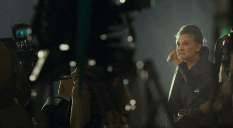 Leia Organa Salute GIF by Star Wars - Find & Share on GIPHY