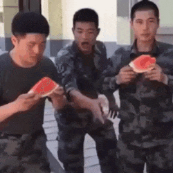 Eating King in funny gifs