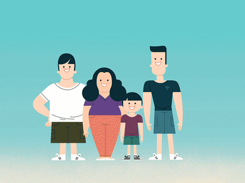 Raining Family Vacation GIF by Anchor Point