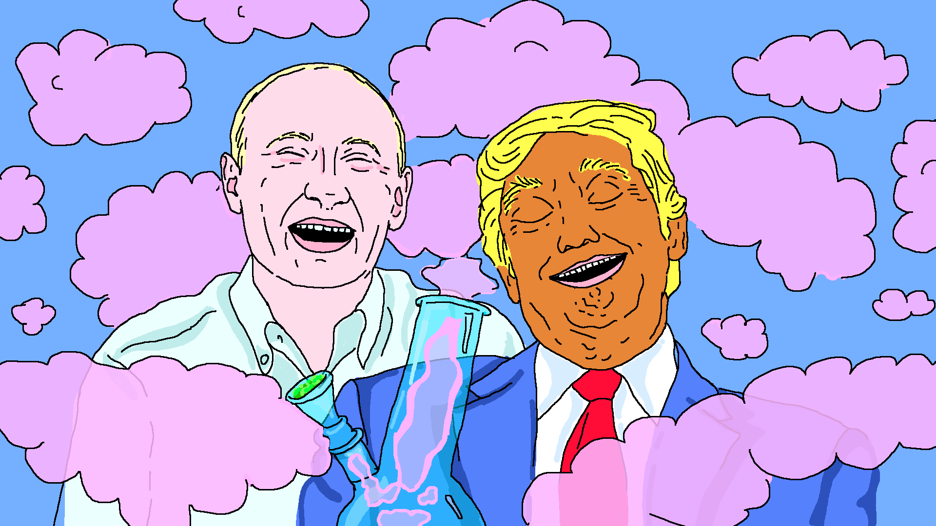 Trump Weed GIF by Cartuna - Find & Share on GIPHY