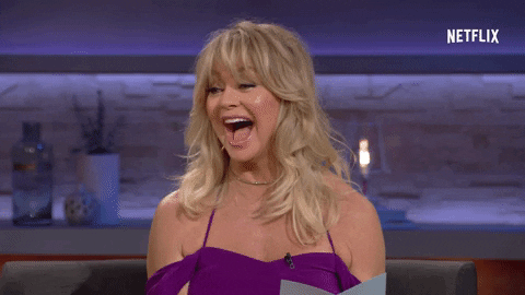 Happy Goldie Hawn GIF by Chelsea Handler - Find & Share on GIPHY