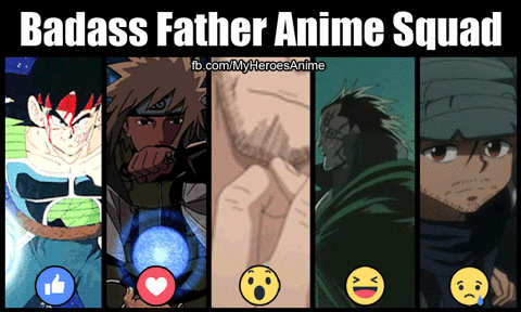 Badass Father in anime gifs