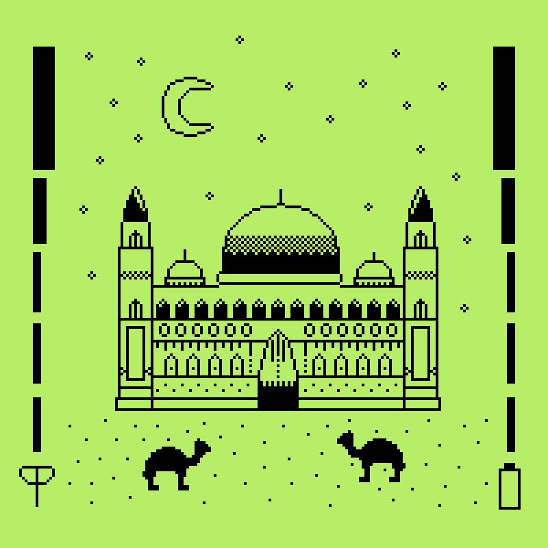 Hari Raya Pixel GIF by Sherchle - Find & Share on GIPHY