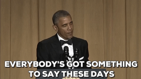 Barack Obama Talk GIF by Obama - Find & Share on GIPHY