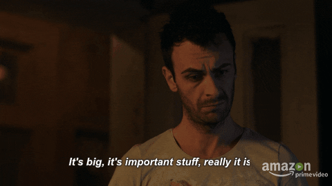Preacher GIF by Amazon Prime Video UK