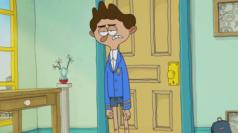Scared Welcome To The Wayne GIF by Nickelodeon