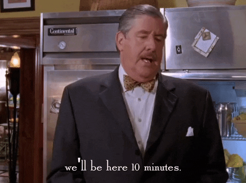 10 Minutes Netflix GIF by Gilmore Girls