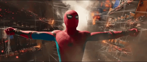 Image result for spider man homecoming gif