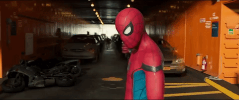 Image result for spider-man homecoming gif