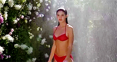 Phoebe cates red bikini