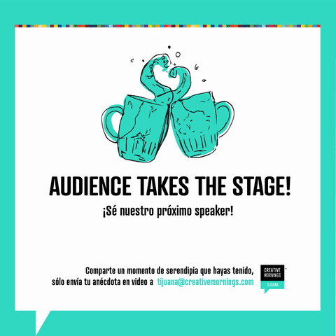 Audience takes the stage